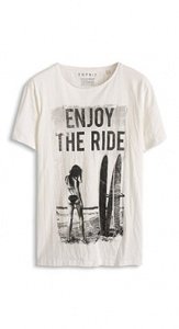 Baumwoll Jersey Statement T-Shirt