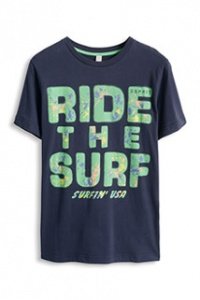 Baumwoll Jersey Statement T-Shirt