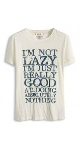 Baumwoll Jersey Statement T-Shirt