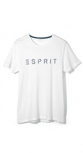 Baumwoll Jersey T-Shirt mit Logo