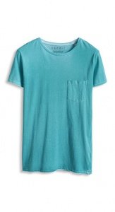 Baumwoll Jersey Vintage T-Shirt