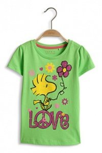 Baumwoll Jersey Woodstock T-Shirt