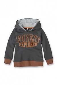 Baumwoll Kapuzen Sweatshirt