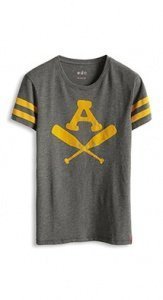 Baumwoll-Mix Flock-Print Shirt