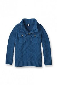 Baumwoll Mix Grobstrick Troyer