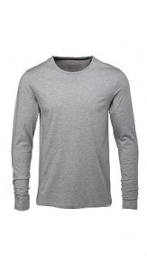 Baumwoll-Mix Jersey Langarmshirt
