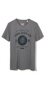 Baumwoll Mix Jersey T-Shirt