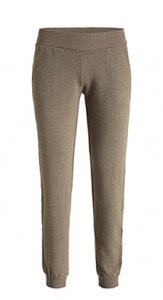 Baumwoll Mix Melange Sweat Hose