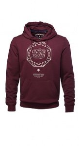 Baumwoll-Mix Sweat-Hoodie