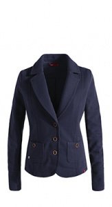 Baumwoll-Mix Sweatblazer