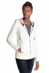 Baumwoll-Mix Sweatjacke