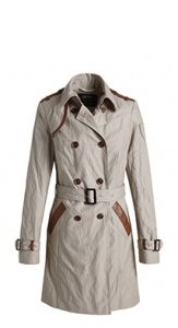 Baumwoll-Mix Trenchcoat