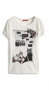 Baumwoll Modal Jersey T-Shirt