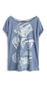 Baumwoll Modal Jersey T-Shirt