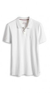 Baumwoll-Piqué Basic Polo