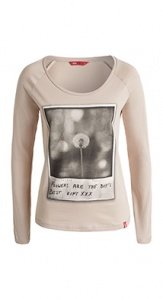 Baumwoll Print Longsleeve