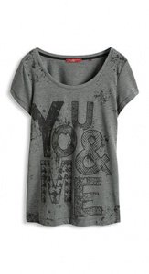 Baumwoll Print T-Shirt