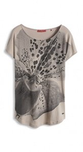 Baumwoll Print-T-Shirt