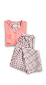 Baumwoll Pyjama mit Jersey -Shirt