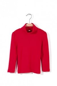 Baumwoll Rib Basic Girl Shirt-Rolli