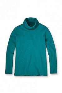 Baumwoll Rib Basic Shirt-Rolli