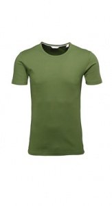 Baumwoll Rib Essential T-Shirt