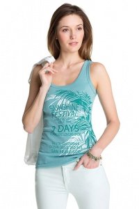 Baumwoll-Rib Tank-Top