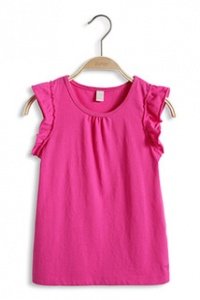 Baumwoll Slub Jersey T-Shirt