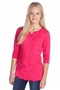 Baumwoll Slub-Jersey T-Shirt