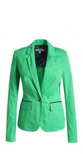 Baumwoll-Stretch-Blazer