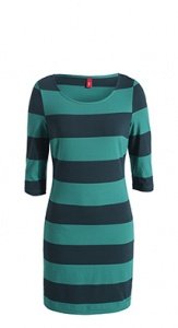 Baumwoll-Stretch Jersey-Kleid