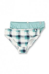 Baumwoll-Stretch-Slips im Doppelpack