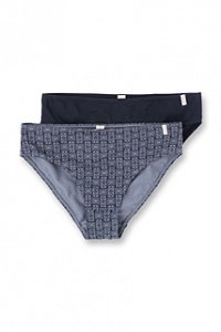 Baumwoll-Stretch-Slips im Doppelpack