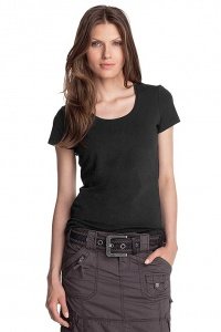 Baumwoll-Stretch-Tee