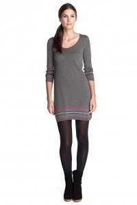 Baumwoll Strickkleid