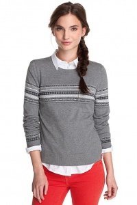 Baumwoll Strickpulli