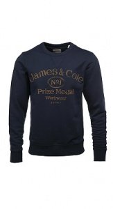 Baumwoll Sweatshirt mit Print