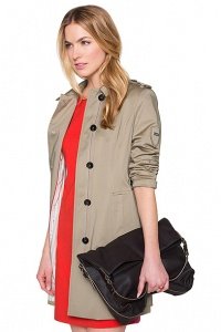 Baumwoll Trenchcoat