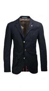 Baumwoll/Leinen Blazer