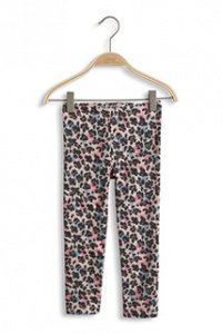 Baumwoll/Lycra® Leggings mit Leo-Print