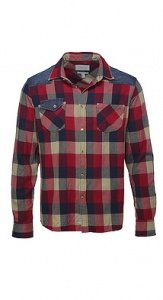 Baumwollflanell Karohemd