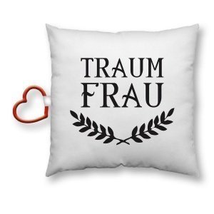 Baumwollkissen TRAUMFRAU