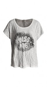 Baumwollshirt im Used-Look