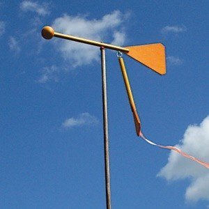 Bausatz Windfahne ´Wendehals´ aus Holz