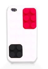 Baustein Case für iPhone 4/4S weiß