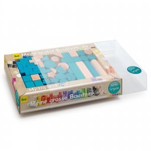Bausteinmischung, türkis