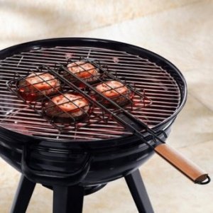 BBQ Bamboo Hamburgerbräter