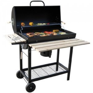BBQ-Bull - BBQ Grillwagen mit Deckel Smo