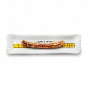 BBQ-Teller Wurst-O-Meter