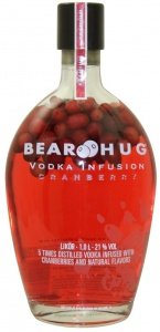 BEAR HUG Infusion Cranberry Vodka 1 Lite